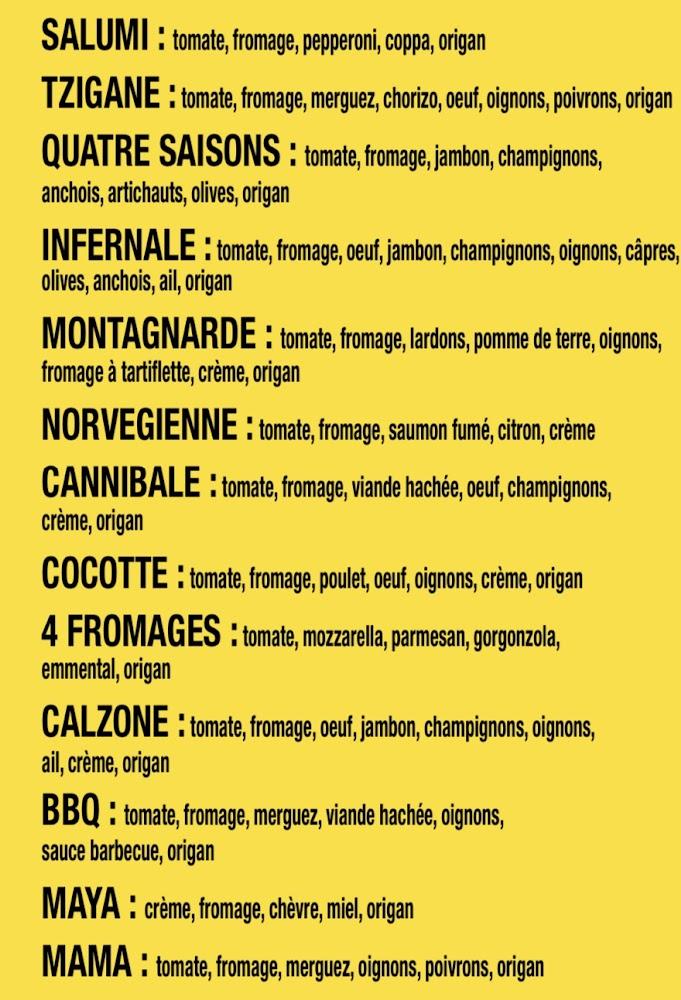 Pizzanocchio - Menu Image 2