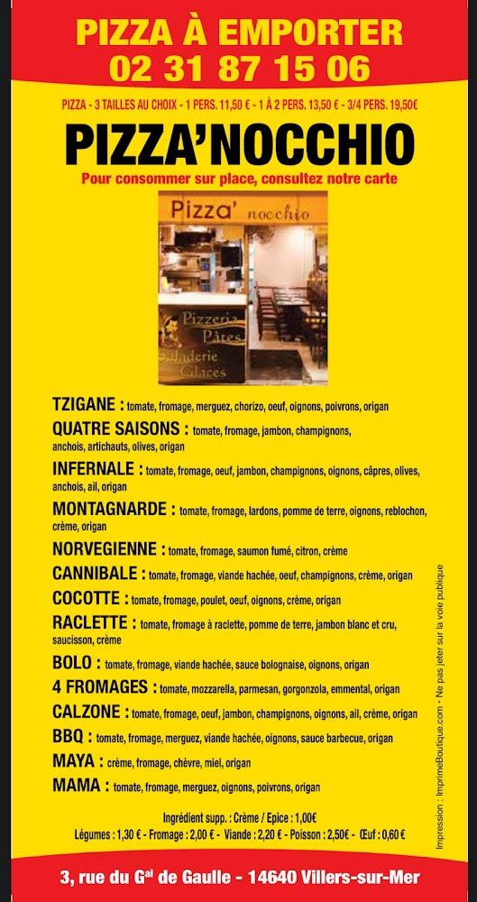 Pizzanocchio - Menu Image 4